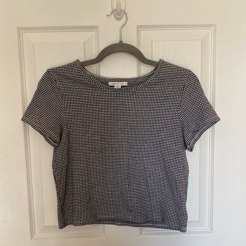 American Eagle Cropped Shirt